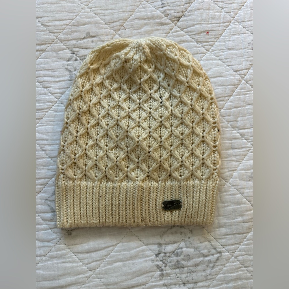 Nike Ivory Knit Beanie